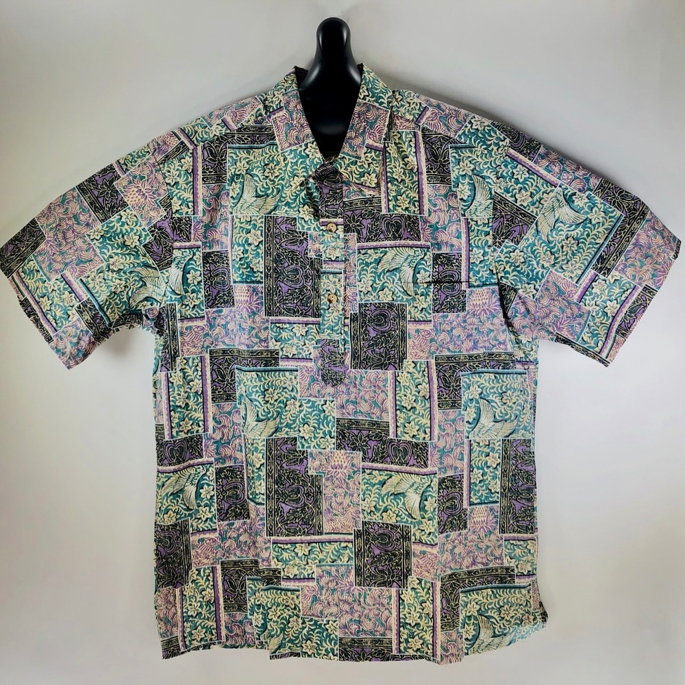 Cooke Street VINTAGE Aloha Hawaiian Shirt Large